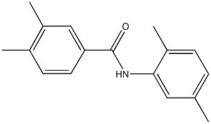 N-(2,5-dimethylphenyl)-3,4-dimethylbenzamide,329940-80-9,结构式