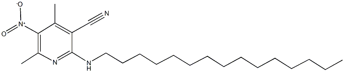 330439-21-9 5-nitro-4,6-dimethyl-2-(pentadecylamino)nicotinonitrile