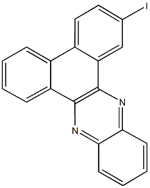 2-iododibenzo[a,c]phenazine Structure