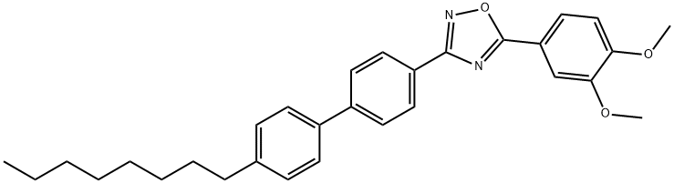 330460-64-5 5-(3,4-dimethoxyphenyl)-3-(4'-octyl[1,1'-biphenyl]-4-yl)-1,2,4-oxadiazole