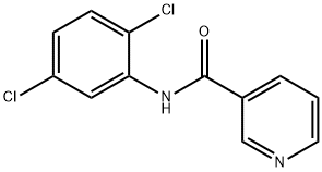 N-(2,5-dichlorophenyl)nicotinamide 结构式