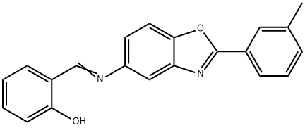 330563-41-2 2-({[2-(3-methylphenyl)-1,3-benzoxazol-5-yl]imino}methyl)phenol