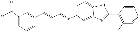 330681-62-4 5-[(3-{3-nitrophenyl}-2-propenylidene)amino]-2-(2-methylphenyl)-1,3-benzoxazole