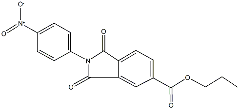 330979-99-2 propyl 2-{4-nitrophenyl}-1,3-dioxo-5-isoindolinecarboxylate