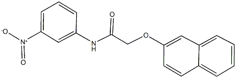 N-{3-nitrophenyl}-2-(2-naphthyloxy)acetamide|