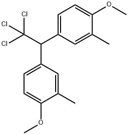 1-methoxy-2-methyl-4-[2,2,2-trichloro-1-(4-methoxy-3-methylphenyl)ethyl]benzene Structure