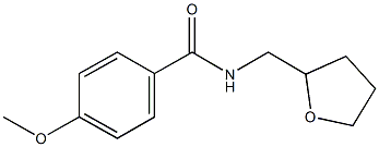 4-methoxy-N-(tetrahydro-2-furanylmethyl)benzamide,331241-02-2,结构式