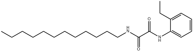 N~1~-dodecyl-N~2~-(2-ethylphenyl)ethanediamide Struktur