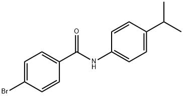 4-bromo-N-(4-isopropylphenyl)benzamide Structure