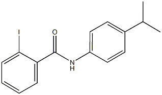 2-iodo-N-(4-isopropylphenyl)benzamide 结构式