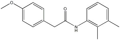 N-(2,3-dimethylphenyl)-2-(4-methoxyphenyl)acetamide Structure