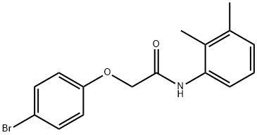 2-(4-bromophenoxy)-N-(2,3-dimethylphenyl)acetamide Structure