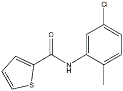 N-(5-chloro-2-methylphenyl)-2-thiophenecarboxamide Structure