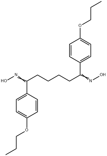 1,6-bis(4-propoxyphenyl)-1,6-hexanedione dioxime,331271-31-9,结构式