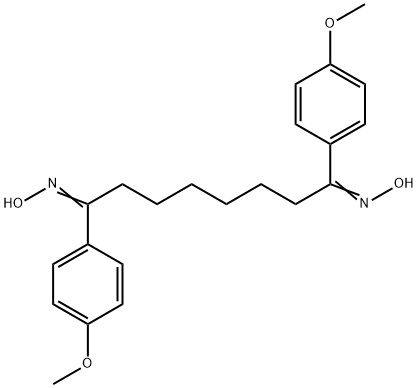 1,8-bis(4-methoxyphenyl)-1,8-octanedione dioxime,331271-33-1,结构式