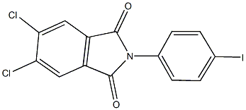 5,6-dichloro-2-(4-iodophenyl)-1H-isoindole-1,3(2H)-dione Structure