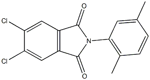 5,6-dichloro-2-(2,5-dimethylphenyl)-1H-isoindole-1,3(2H)-dione Structure