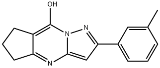 2-(3-methylphenyl)-6,7-dihydro-5H-cyclopenta[d]pyrazolo[1,5-a]pyrimidin-8-ol Structure