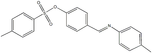 331427-95-3 4-{[(4-methylphenyl)imino]methyl}phenyl 4-methylbenzenesulfonate