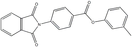 331432-25-8 3-methylphenyl 4-(1,3-dioxo-1,3-dihydro-2H-isoindol-2-yl)benzoate