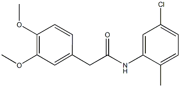 N-(5-chloro-2-methylphenyl)-2-(3,4-dimethoxyphenyl)acetamide|