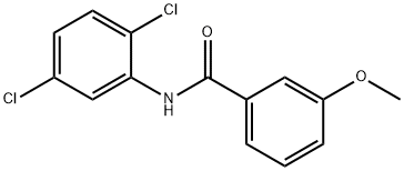 N-(2,5-dichlorophenyl)-3-methoxybenzamide Struktur