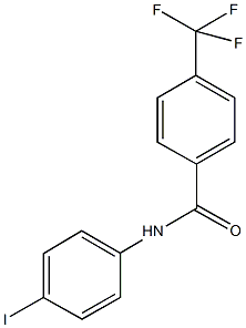 N-(4-iodophenyl)-4-(trifluoromethyl)benzamide Structure