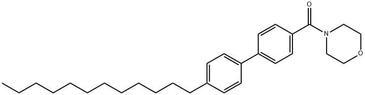 4-[(4'-dodecyl[1,1'-biphenyl]-4-yl)carbonyl]morpholine Struktur