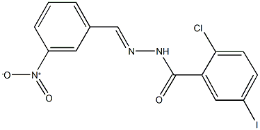 331668-26-9 2-chloro-N'-{3-nitrobenzylidene}-5-iodobenzohydrazide