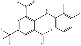 N-(2,3-dimethylphenyl)-2,6-dinitro-4-(trifluoromethyl)aniline Structure