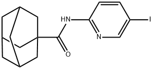 N-(5-iodo-2-pyridinyl)-1-adamantanecarboxamide Structure
