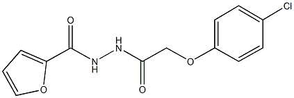 331713-18-9 N'-[2-(4-chlorophenoxy)acetyl]-2-furohydrazide