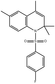 1-[(4-fluorophenyl)sulfonyl]-2,2,4,6-tetramethyl-1,2-dihydroquinoline|