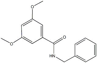 N-benzyl-3,5-dimethoxybenzamide Structure