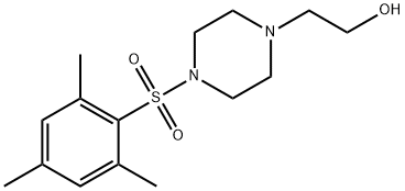 2-[4-(mesitylsulfonyl)-1-piperazinyl]ethanol,331845-77-3,结构式