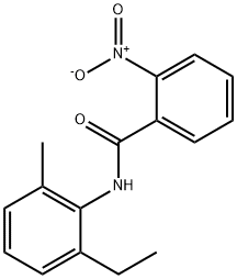 N-(2-ethyl-6-methylphenyl)-2-nitrobenzamide Structure