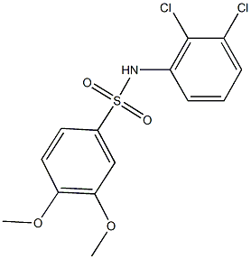 N-(2,3-dichlorophenyl)-3,4-dimethoxybenzenesulfonamide Structure