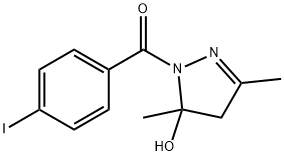 331868-93-0 1-(4-iodobenzoyl)-3,5-dimethyl-4,5-dihydro-1H-pyrazol-5-ol