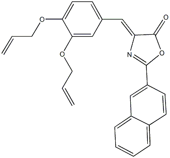 4-[3,4-bis(allyloxy)benzylidene]-2-(2-naphthyl)-1,3-oxazol-5(4H)-one|