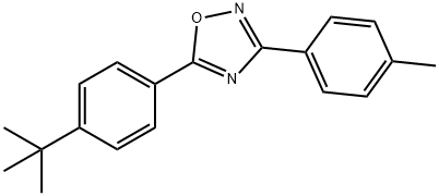 5-[4-(1,1-dimethylethyl)phenyl]-3-(4-methylphenyl)-1,2,4-oxadiazole|