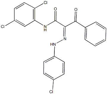 2-[(4-chlorophenyl)hydrazono]-N-(2,5-dichlorophenyl)-3-oxo-3-phenylpropanamide|