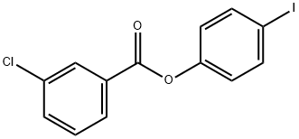 4-iodophenyl 3-chlorobenzoate Structure