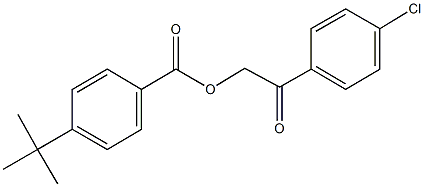 331974-20-0 2-(4-chlorophenyl)-2-oxoethyl 4-tert-butylbenzoate