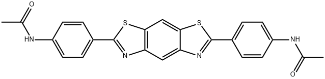 N-(4-{6-[4-(acetylamino)phenyl][1,3]thiazolo[4,5-f][1,3]benzothiazol-2-yl}phenyl)acetamide|