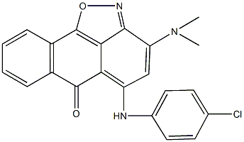 332099-96-4 5-(4-chloroanilino)-3-(dimethylamino)-6H-anthra[1,9-cd]isoxazol-6-one