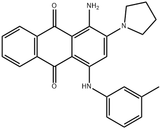 332102-52-0 1-amino-2-(1-pyrrolidinyl)-4-(3-toluidino)anthra-9,10-quinone