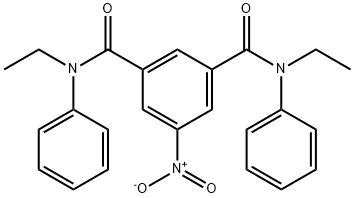 N~1~,N~3~-diethyl-5-nitro-N~1~,N~3~-diphenylisophthalamide Structure