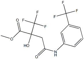 methyl 2-hydroxy-4-oxo-2-(trifluoromethyl)-4-[3-(trifluoromethyl)anilino]butanoate|