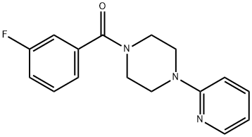 332168-94-2 1-(3-fluorobenzoyl)-4-(2-pyridinyl)piperazine