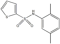 N-(2,5-dimethylphenyl)thiophene-2-sulfonamide Structure